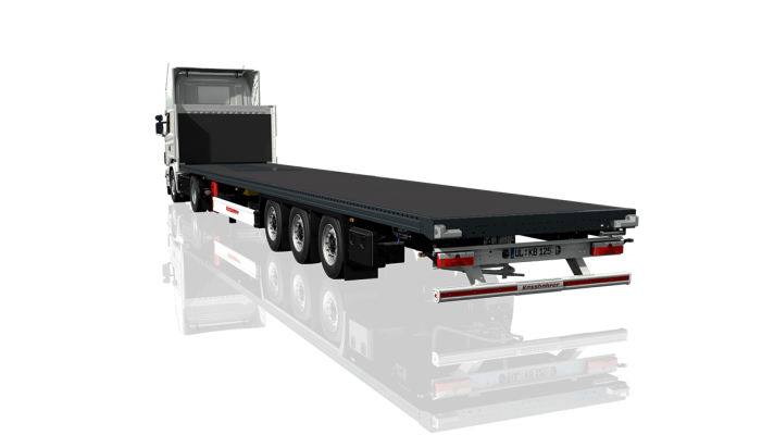 Mega Flatbed Semi Trailer