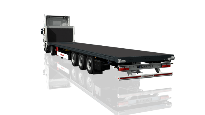 Standard Flatbed Semi Trailer