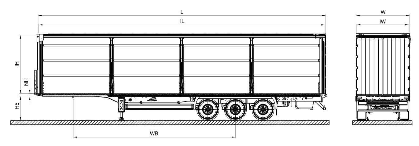 Curtainsider Extensive