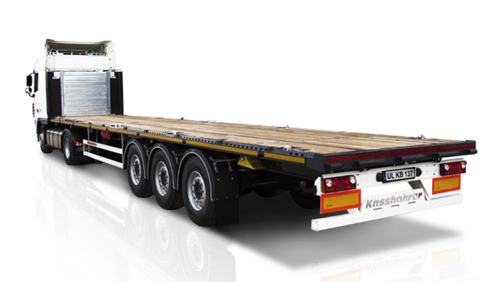 Light Open Chassis Semi Trailer