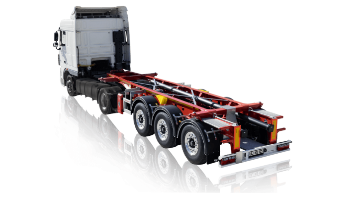 Tank container chassis